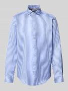 Jake*s Regular Fit Business-Hemd mit Knopfleiste in Royal, Größe 43/44