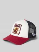New Era Trucker Cap mit Motiv-Patch in Bordeaux, Größe 1