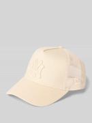 New Era Trucker Cap mit Statement-Stitching in Beige, Größe 1