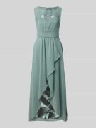 Swing Abendkleid mit Nahtreißverschluss in Lind, Größe 32