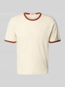 Jack & Jones T-Shirt mit Rundhalsausschnitt Modell 'FORMENTERA' in Off...
