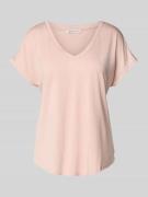 Tom Tailor Denim Loose Fit T-Shirt aus aus Viskose-Mix in Rosa, Größe ...