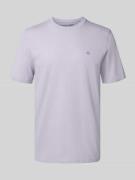 Scotch & Soda T-Shirt mit Logo-Stitching in Lavender, Größe L