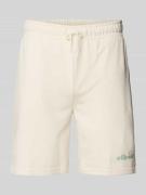 Ellesse Regular Fit Sweatshorts mit Label-Print Modell 'MOLLA' in Offw...
