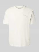 Marc O'Polo Regular Fit T-Shirt aus reiner Baumwolle in Offwhite, Größ...