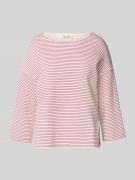 Marc O'Polo Relaxed Fit Sweatshirt mit Allover-Muster in Lavender, Grö...