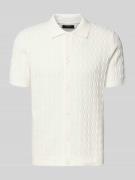 MCNEAL Freizeithemd mit Knopfleiste in Ecru, Größe L