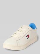 Tommy Jeans Low Top Sneaker aus echtem Leder Modell 'ARCHIVE' in Weiss...