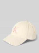 CK Calvin Klein Basecap aus reiner Baumwolle in Beige, Größe 1