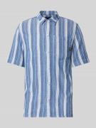 G-Star Raw Regular Fit Freizeithemd mit Brusttasche in Blau, Größe L