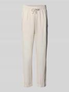 Pegador Wide Leg Stoffhose aus Viskose-Leinen-Mix Modell 'Lavus' in Ec...