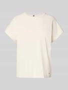 Tommy Hilfiger Regular Fit T-Shirt aus reiner Baumwolle in Weiss, Größ...