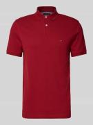 Tommy Hilfiger Regular Fit Poloshirt aus Baumwoll-Elasthan-Mix in Rot,...