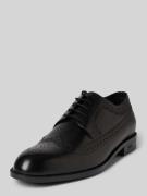 BOSS Derby mit Lochmuster in Black, Größe 40