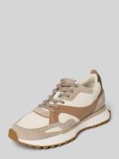 BOSS Low Top Sneaker aus echtem Leder in Beige, Größe 40
