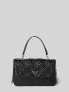 Guess Handtasche mit Label-Applikation Modell 'ADELASIA' in Black, Grö...