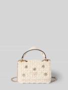 Guess Crossbody Bag mit Woll-Anteil Modell 'Everlee' in Ecru, Größe 1