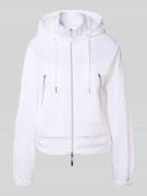 monari Jacke mit Zweiwege-Reißverschluss in Offwhite, Größe 34
