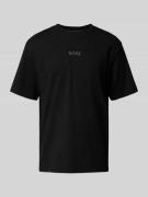 BOSS Green Relaxed Fit T-Shirt aus reiner Baumwolle in Black, Größe L