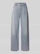 BOSS Regular Fit Boyfriend Jeans mit 5-Pocket-Design in Hellgrau, Größ...