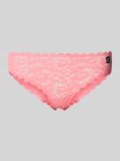 HUGO Slip mit Label-Detail in Pink, Größe L
