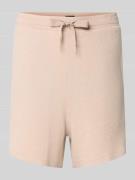 BOSS Comfort Fit Pyjama Shorts aus Modal-Mix in Beige, Größe L