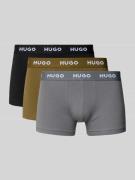 HUGO Trunks aus Baumwoll-Mix im 3er-Pack in Khaki, Größe XL