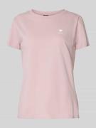 BOSS Orange Regular Fit T-Shirt aus reiner Baumwolle in Rosa, Größe L