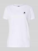 BOSS Orange Regular Fit T-Shirt aus reiner Baumwolle in Weiss, Größe X...