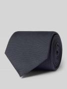 BOSS Krawatte mit Jacquard-Struktur in Anthrazit, Größe 1