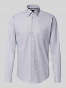 BOSS Regular Fit Businesshemd mit Kentkragen Modell 'JOE' in Marine, G...