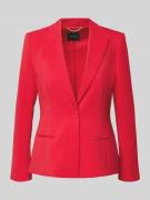 Marc Cain Slim Fit Blazer mit Reverskragen und Paspeltaschen in Rot, G...