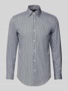 BOSS Slim Fit Freizeithemd aus reiner Baumwolle in Marine, Größe 38