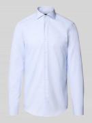 BOSS Slim Fit Businesshemd aus reiner Baumwolle in Bleu, Größe 38