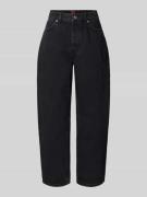 HUGO Mom Fit Jeans mit weitem Bein und Eingrifftaschen Modell 'Gimine'...