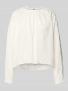 Drykorn Blusenshirt mit Raffungen Modell 'SEETHA' in Offwhite, Größe 4...