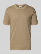 Drykorn T-Shirt mit geripptem Rundhalsausschnitt Modell 'RAPHAEL' in S...