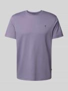 JOOP! Collection T-Shirt mit Rundhalsausschnitt und Stitching in Purpl...