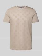 JOOP! Collection T-Shirt mit Rundhalsausschnitt Modell 'Berno' in Beig...