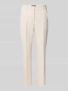 Weekend Max Mara Stoffhose mit Gesäßtaschen Modell 'FREDA' in Ecru, Gr...