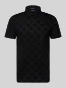 JOOP! Collection Slim Fit Poloshirt mit kurzer Knopfleiste Modell 'Bar...
