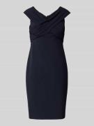 Lauren Ralph Lauren Cocktailkleid mit V-Ausschnitt Modell 'IRENE' in D...