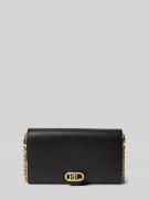 Lauren Ralph Lauren Lederumhängetasche mit Label-Applikation Modell 'A...