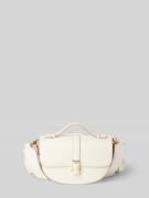 Seidenfelt Handtasche mit Tragehenkel Modell 'LILLA' in Ecru, Größe 1