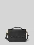 Seidenfelt Handtasche mit Tragehenkel und Nieten Modell 'SENJA' in Bla...