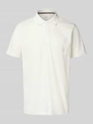 Lerros Regular Fit Poloshirt mit Brusttasche in Offwhite, Größe L