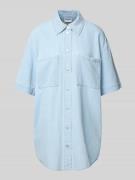 Noisy May Jeanskleid mit Brusttaschen Modell 'OREGON' in Hellblau, Grö...