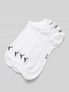 PUMA Sneakersocken mit Label-Detail im 4er-Pack in Weiss, Größe 39/42