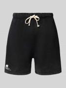 ANOTHER COTTON LAB Shorts mit Tunnelzug in Black, Größe L