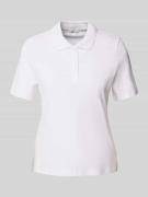 s.Oliver RED LABEL Regular Fit Poloshirt aus Baumwoll-Mix in Weiss, Gr...